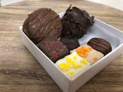 Faroh's boxed assorted chocolates